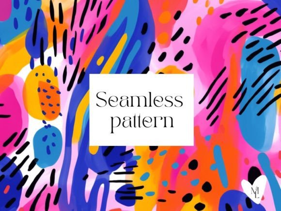 Download Abstract Pattern with Strokes - Pattern Collection