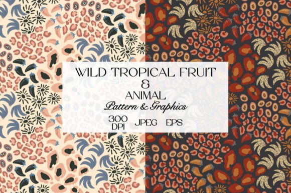 Download Tropical Fruit Abstract Pattern - Pattern Collection