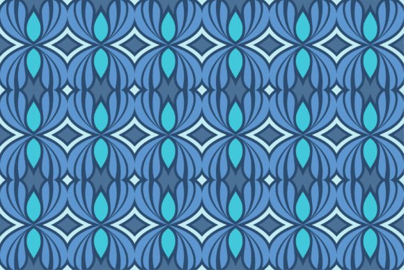 Download Blue Abstract Pattern Tribal - Pattern Collection