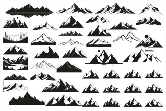 Download Modern Scandinavian Mountain Wall Art - Modern Collection