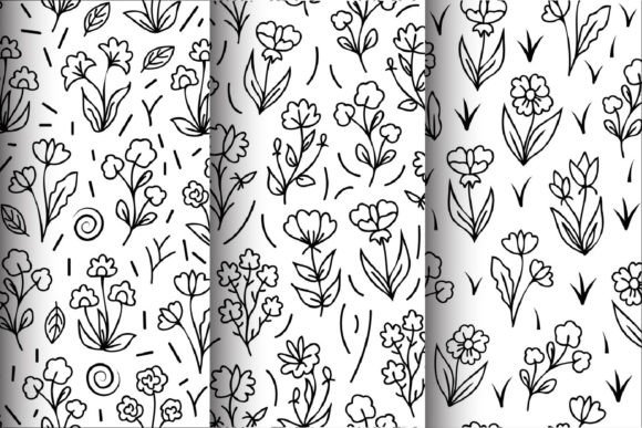 Download Seamless Floral Patterns - Pattern Collection