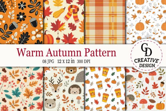 Download Warm Autumn Pattern - Pattern Collection