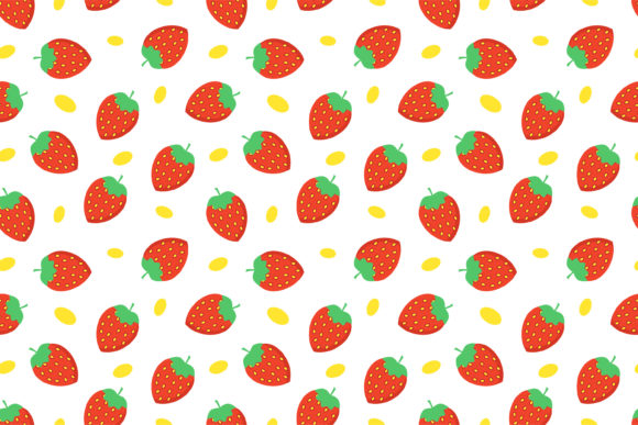 Download Strawberry Seamless Abstract Pattern - Pattern Collection