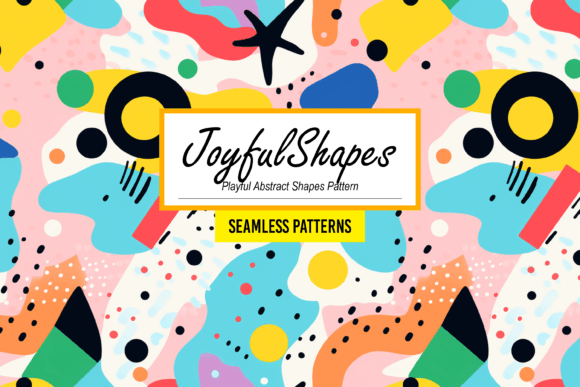 Download JoyfulShapes - Playful Abstract Pattern - Pattern Collection