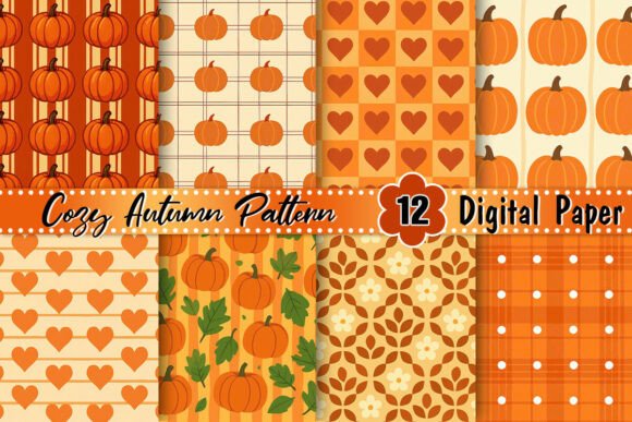 Download Cozy Autumn Fall Pattern - Pattern Collection