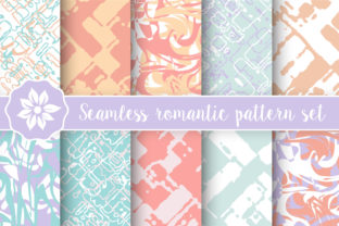 Download Set of Seamless Romantic Patterns - Pattern Collection