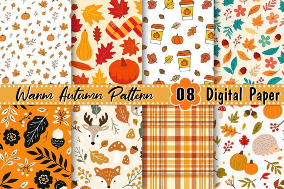 Download Warm Autumn Pattern - Pattern Collection