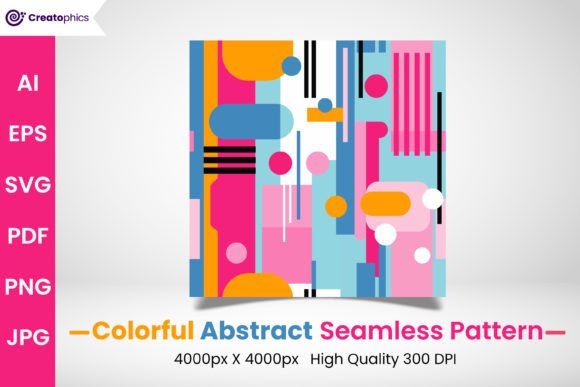 Download Colorful Seamless Abstract Pattern - Pattern Collection