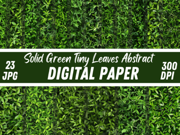 Download Solid Green Tiny Leaves Abstract Pattern - Pattern Collection